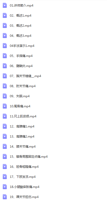 图片[2]-李吉尚筋骨术正骨培训课程全集视频教程