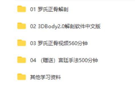 图片[2]-罗有明罗氏正骨颈肩腰腿痛正骨视频教程