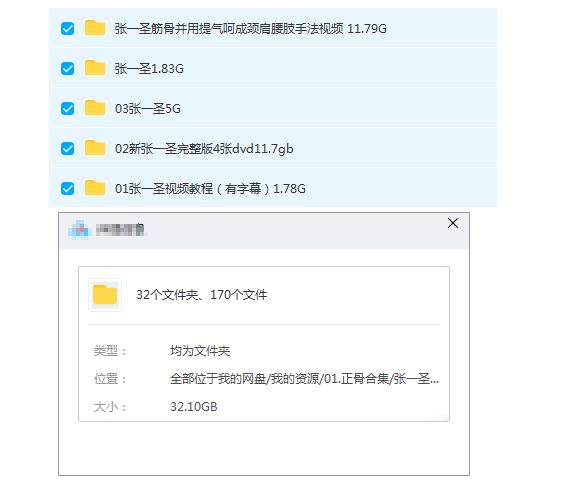 图片[2]- 张一圣柔式正骨整脊中医视频教程