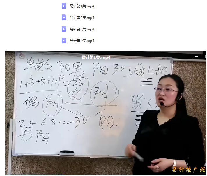 图片[2]- 陈红易针疗法三天培训中医视频教程