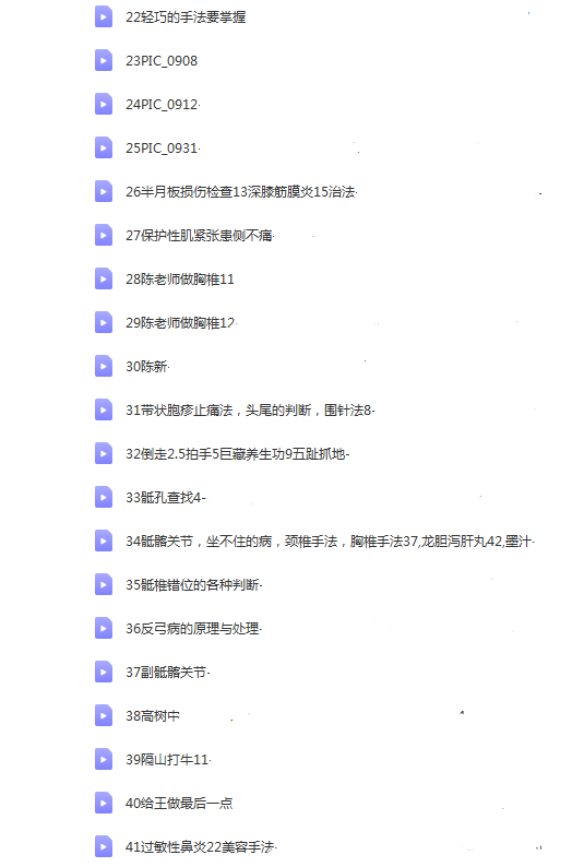 图片[3]- 陈华老师正骨矫正手法经验教学视频教程