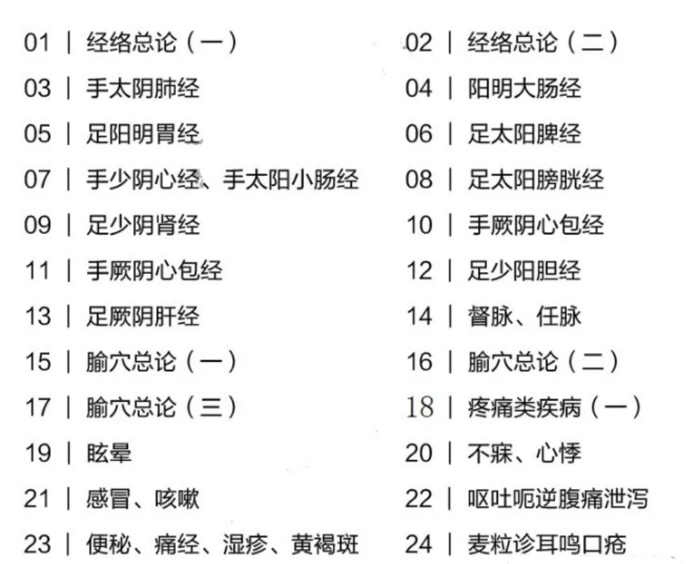 图片[2]- 中医人必学的经络课零基础自学视频教程