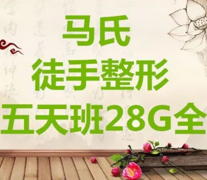 马氏徒手整形柔性整骨5天培训班视频教程-中医免费自学网