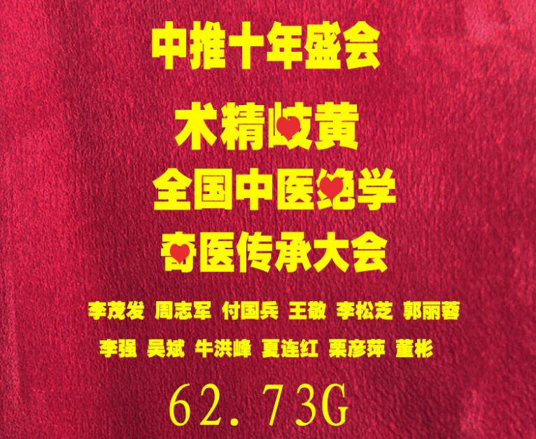 中推十年盛会全国中医绝学奇医传承大会高清视频教程-中医免费自学网