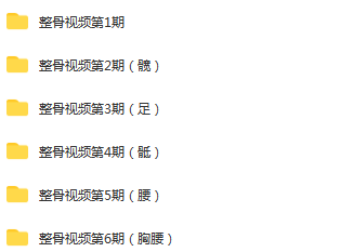 图片[2]-意大利米兰整骨课程6期培训全套高清视频教程