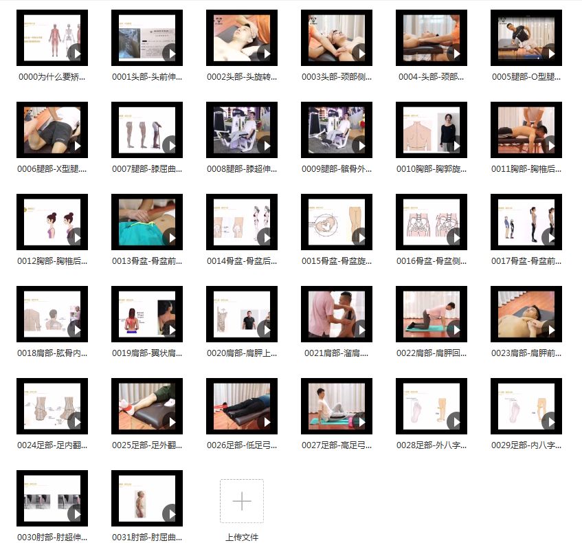 图片[2]-苟文强31种体态专业矫正训练营康复视频教程